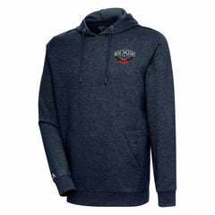 New Orleans Pelicans Antigua Action Pullover Hoodie Heather Navy - NBA