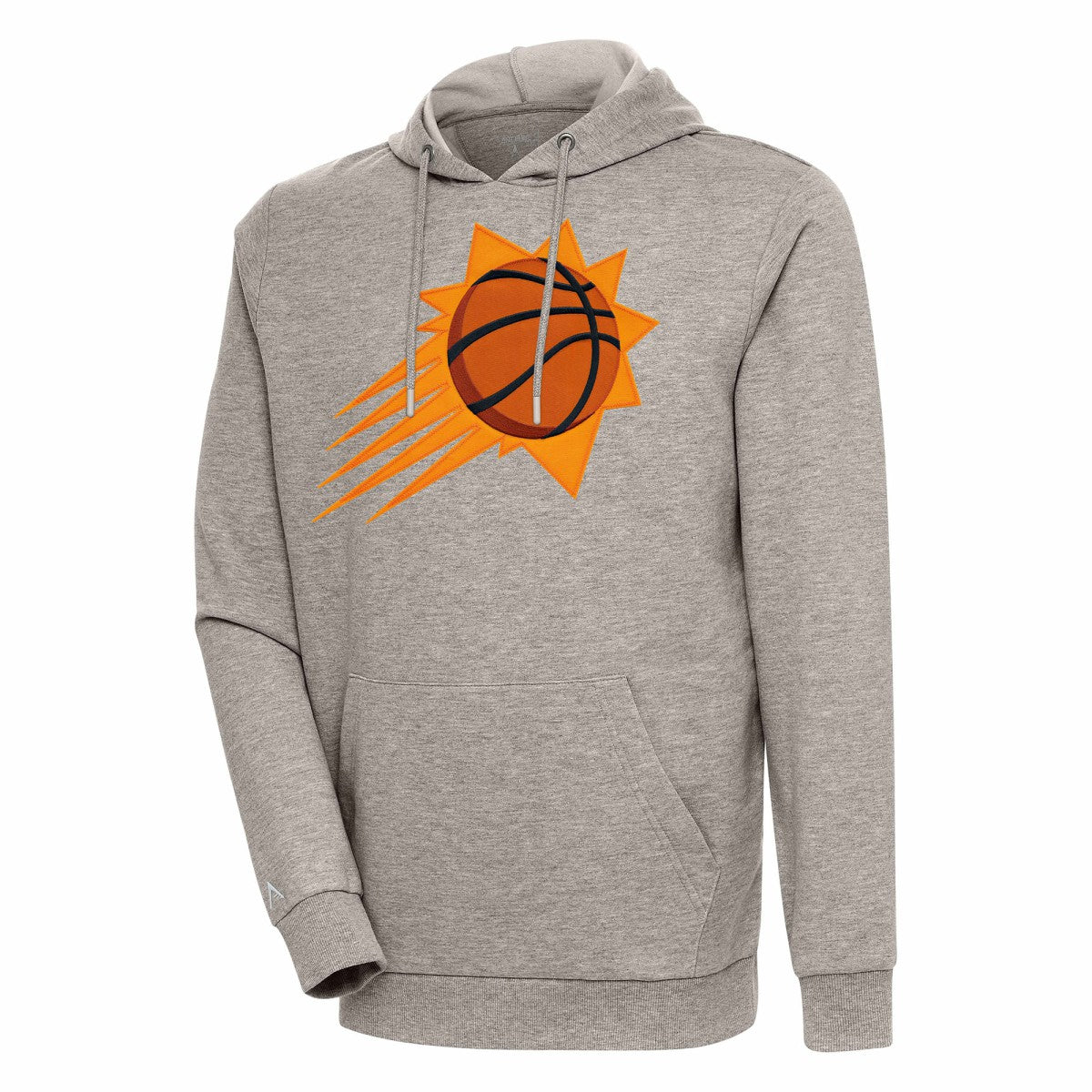 Phoenix Suns Antigua Action Pullover Hoodie Oatmeal - NBA