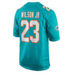 Jeff Wilson Jr. Miami Dolphins Game Player Jersey Aqua | Nike for Sale