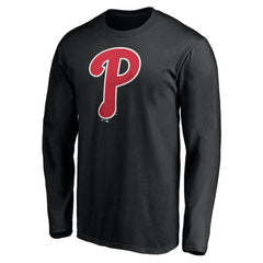 Philadelphia Phillies Official Team Logo Long Sleeve T-Shirt - MLB