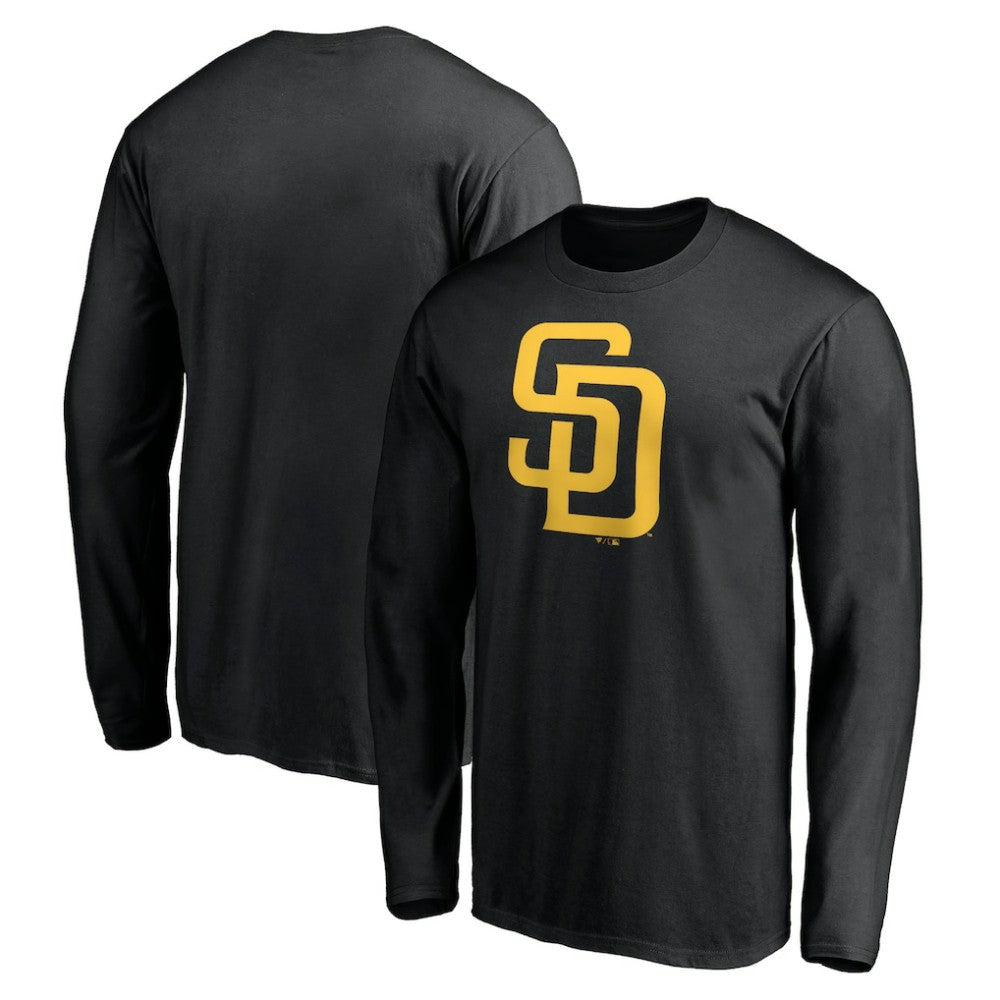 San Diego Padres Official Team Logo Long Sleeve T-Shirt - MLB