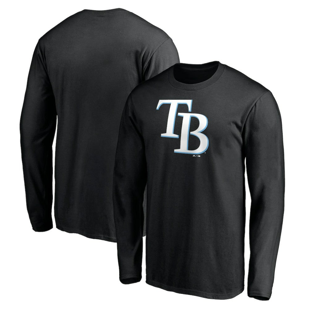 Tampa Bay Rays Official Team Logo Long Sleeve T-Shirt - MLB
