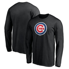 Chicago Cubs Official Team Logo Long Sleeve T-Shirt - MLB