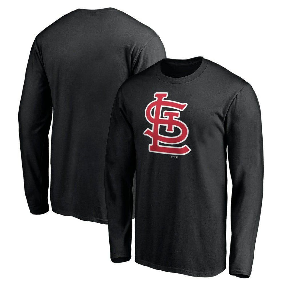 St. Louis Cardinals Official Team Logo Long Sleeve T-Shirt - MLB