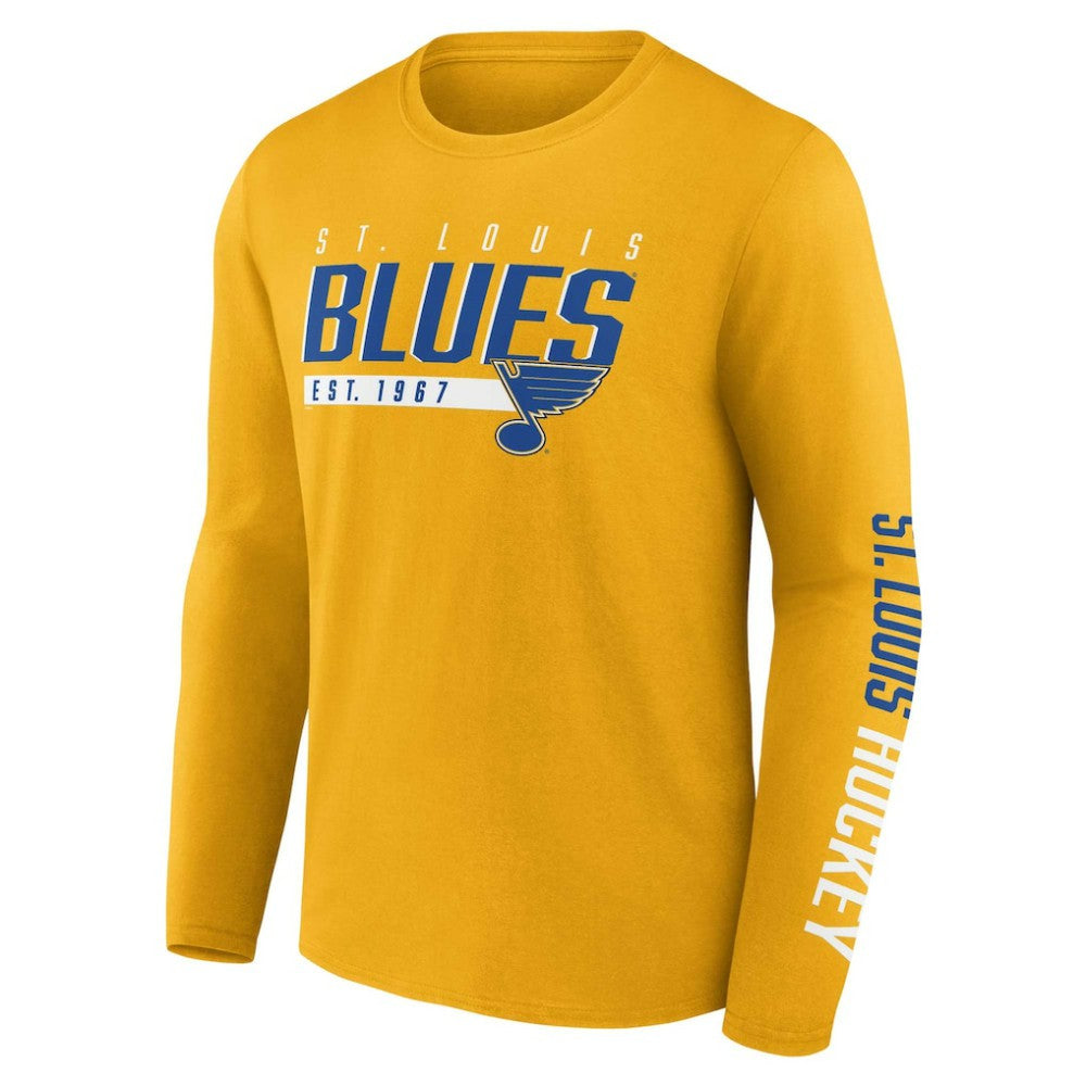 St. Louis Blues Fanatics Bottle Rocket T-Shirt Combo Pack - Gold/Blue - NHL