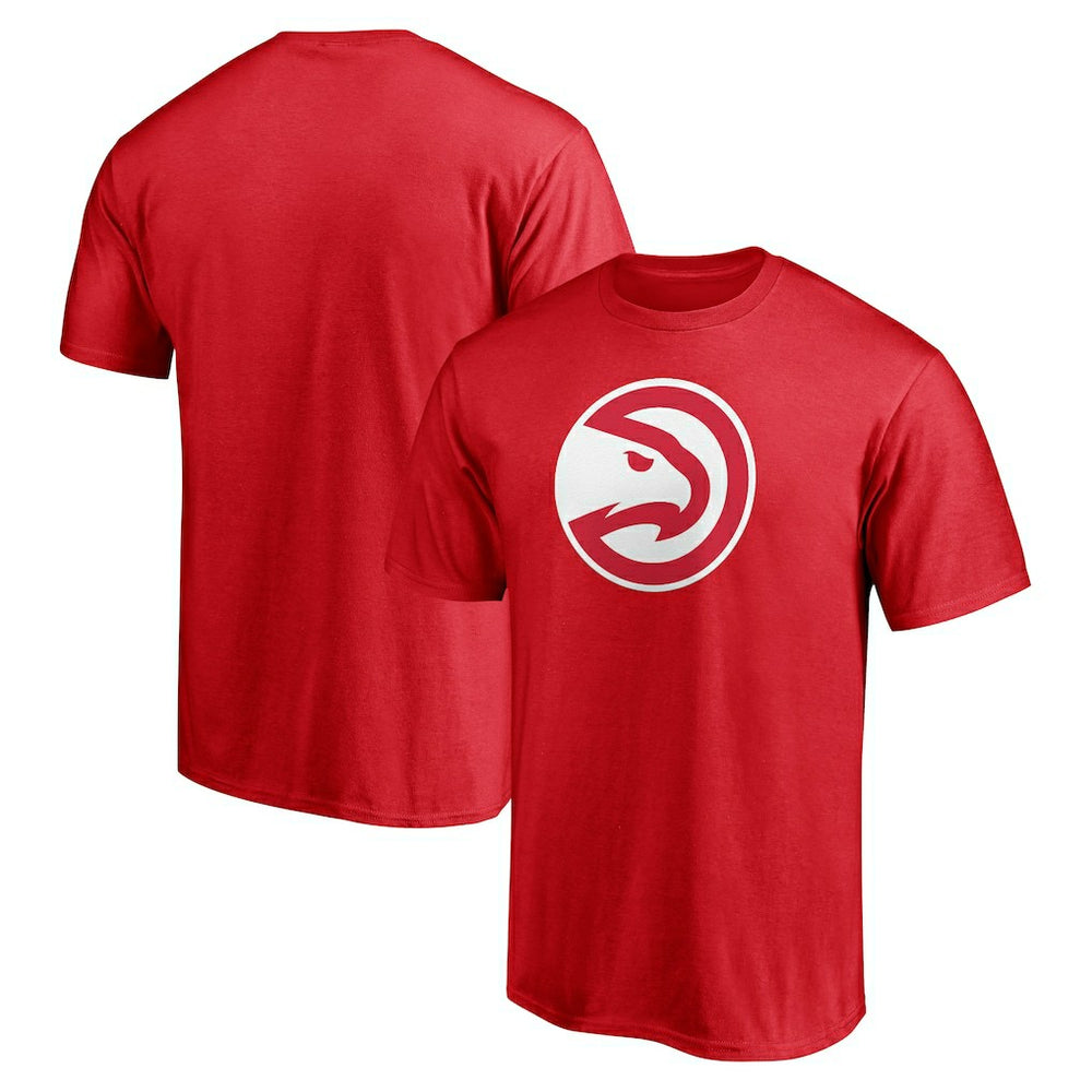Atlanta Hawks Primary Logo Team T-Shirt Red - NBA