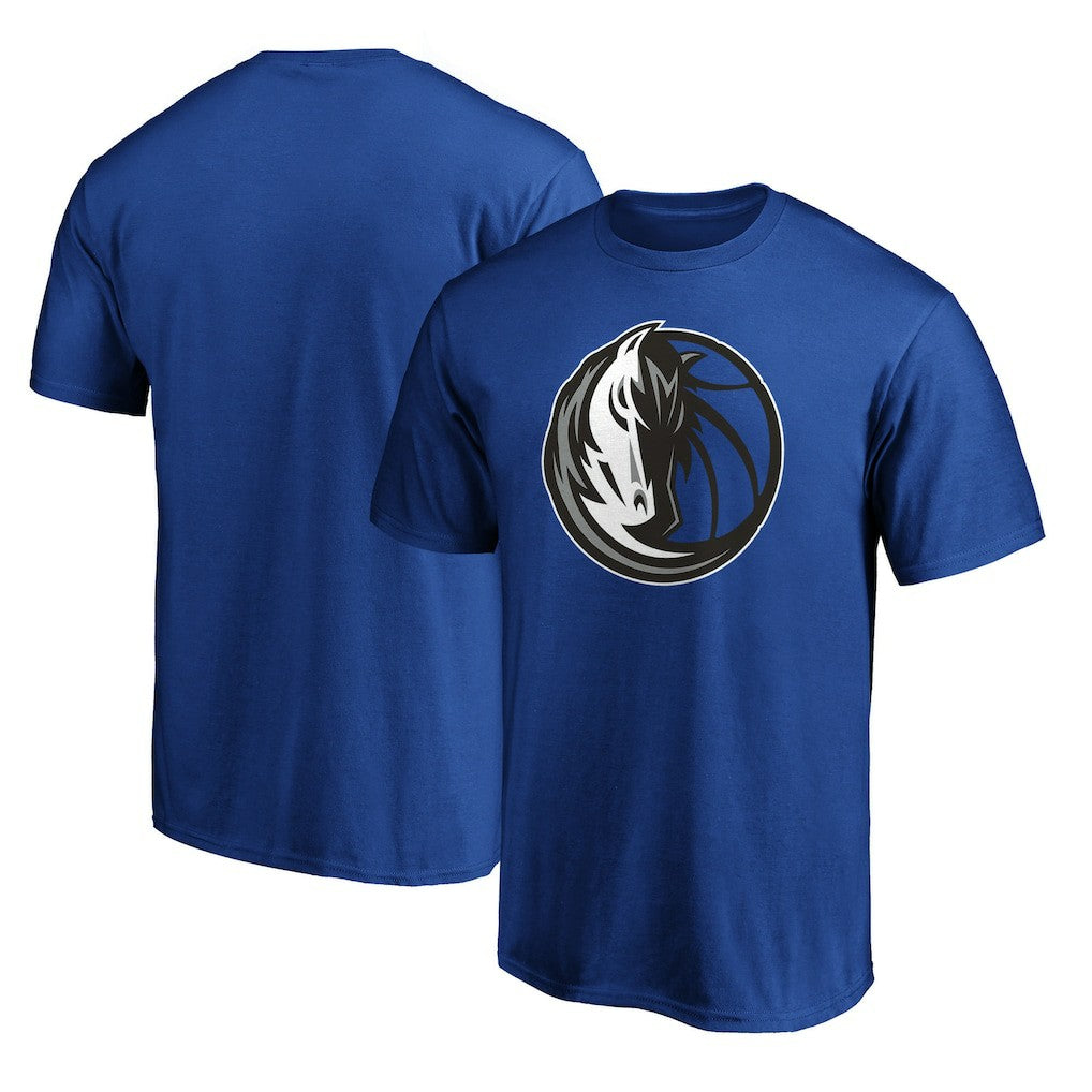 Dallas Mavericks Primary Logo T-Shirt Blue - NBA