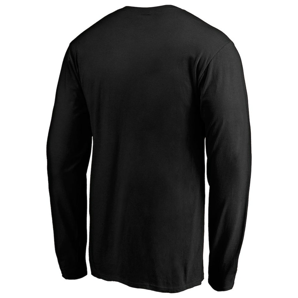 Brooklyn Nets Primary Team Logo Long Sleeve T-Shirt Black - NBA