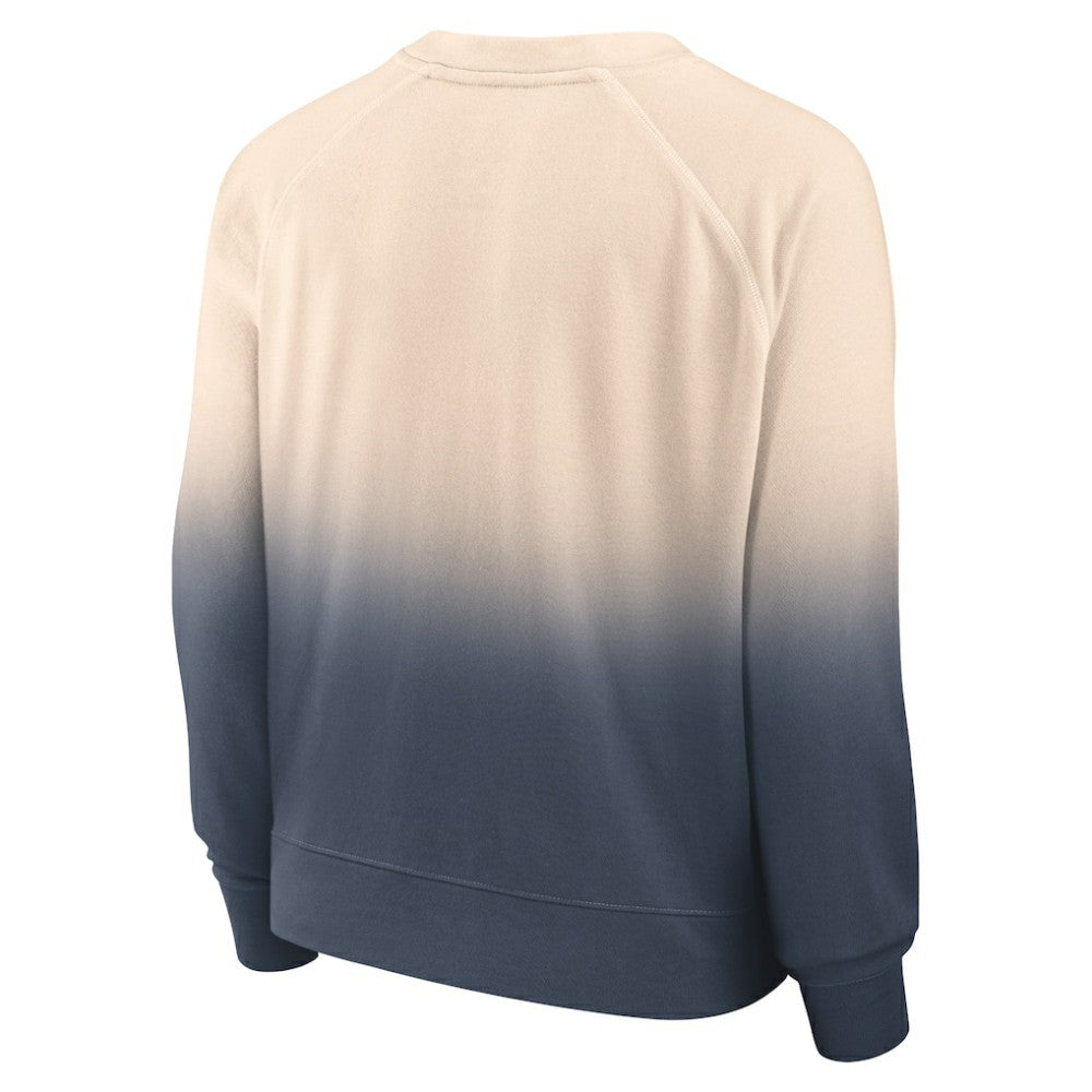 Atlanta Braves Fanatics Women's Luxe Lounge Arch Raglan Pullover Sweatshirt - MLB
