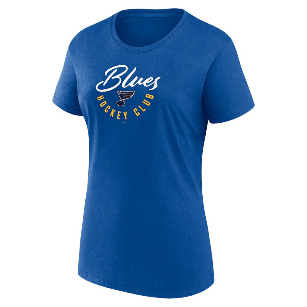 St. Louis Blues Fanatics Women's Long and Short Sleeve Two-Pack T-Shirt Set - Blue - NHL