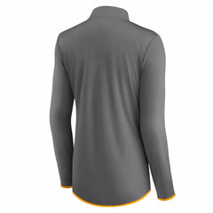Los Angeles Rams Women's Adult Corner Long Sleeve 1/4 Zip Top Gray | NFL