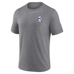 Columbus Blue Jackets Fanatics Winger Tri-Blend T-Shirt - Heather Gray - NHL