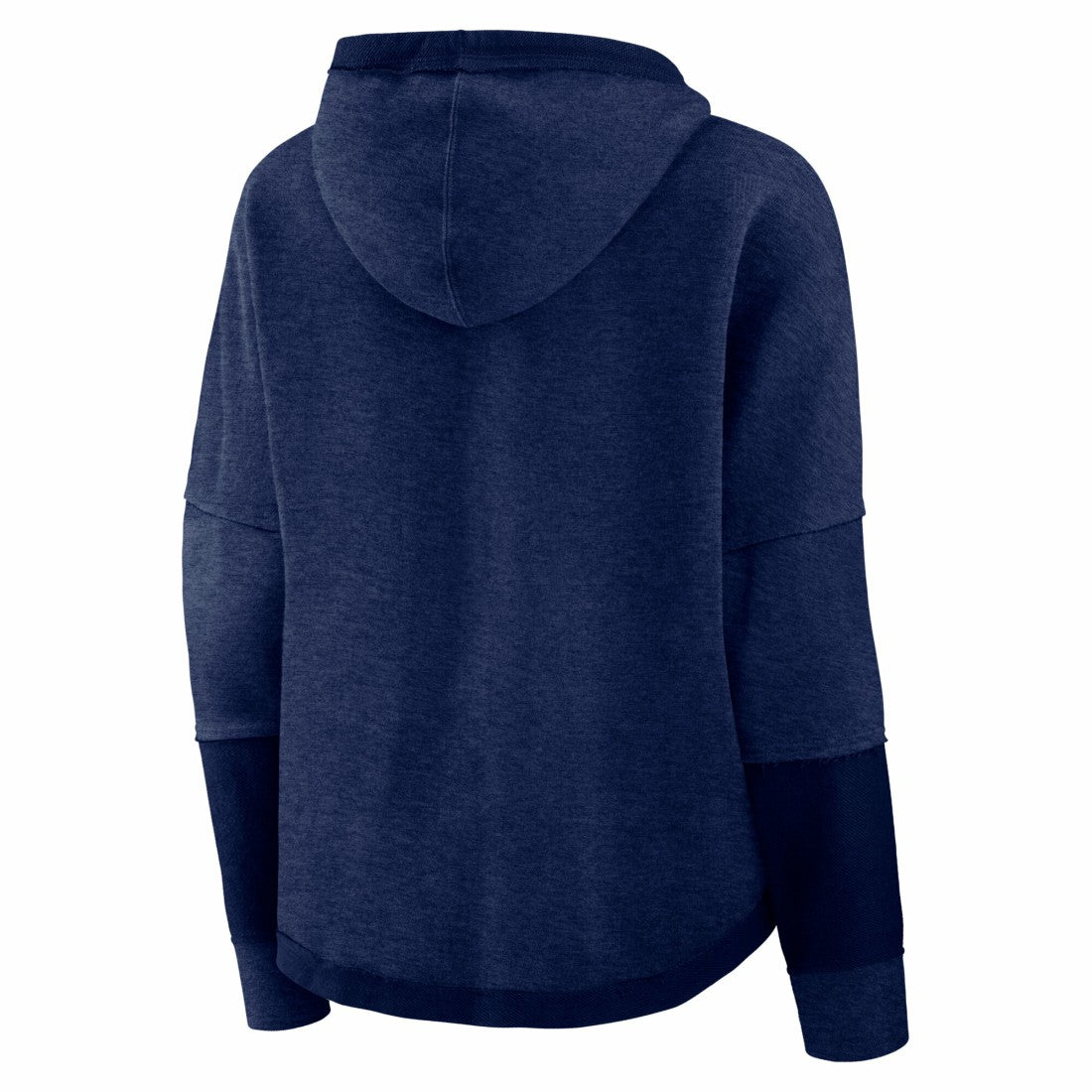 Tennessee Titans Women's Lightewight Modest Crop Lounge Helmet Arch Pullover Hoodie Navy | Fanatics