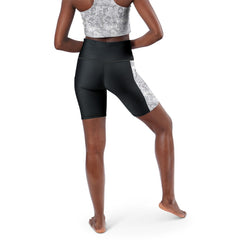 Buffalo Bills Certo Women's High Waist Logo Two-Pocket Biker Shorts Black | NFL