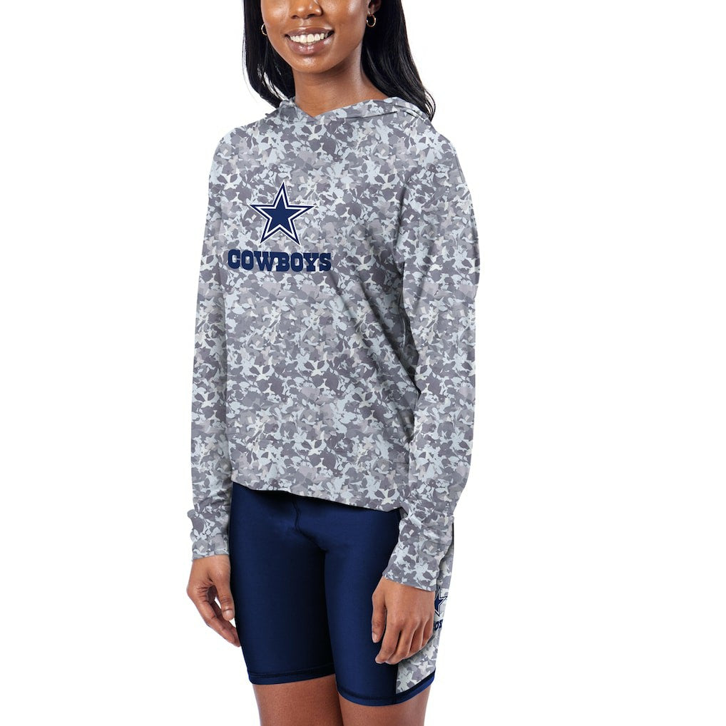 Dallas Cowboys Certo Women's Session Pullover Hoodie Navy | NFL