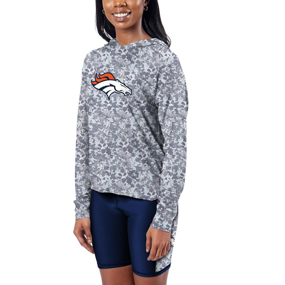 Denver Broncos Certo Women's Session Pullover Hoodie Navy | NFL