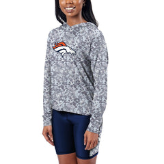 Denver Broncos Certo Women's Session Pullover Hoodie Navy | NFL