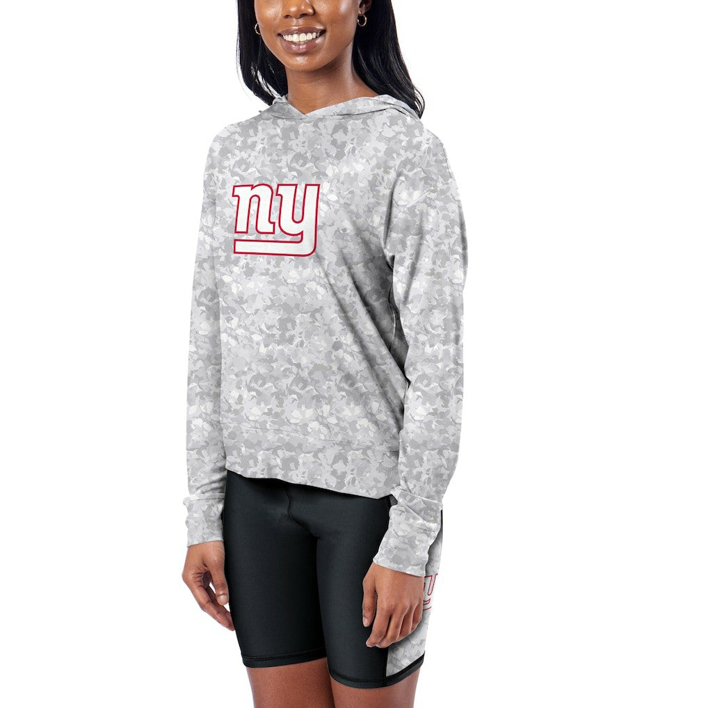 New York Giants Certo Women's Session Pullover Hoodie Gray | NFL