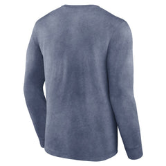 Seattle Kraken Fanatics Keep The Zone Long Sleeve T-Shirt - Heather Deep Sea Blue - NHL