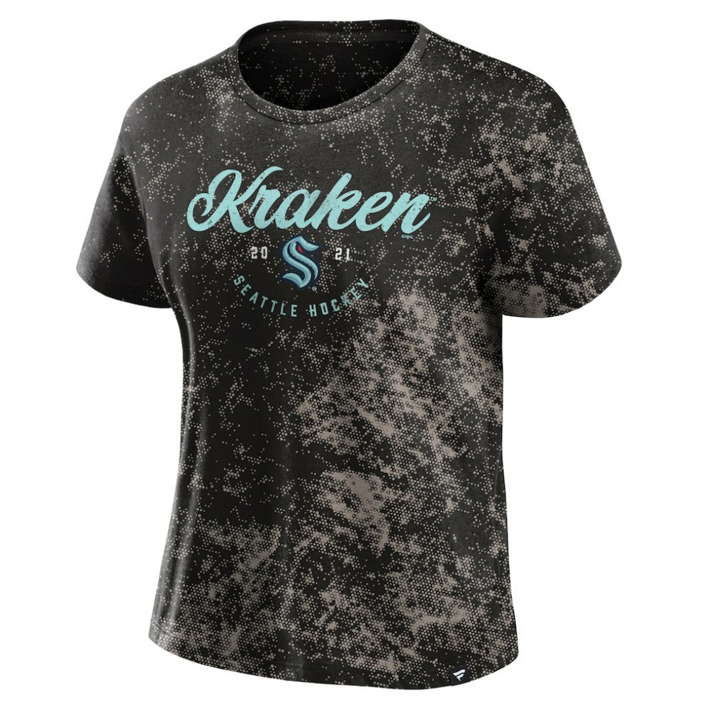 Seattle Kraken Fanatics Women's Breakaway T-Shirt - Black - NHL