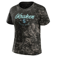 Seattle Kraken Fanatics Women's Breakaway T-Shirt - Black - NHL