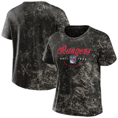 New York Rangers Fanatics Women's Breakaway T-Shirt - Black - NHL