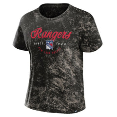New York Rangers Fanatics Women's Breakaway T-Shirt - Black - NHL