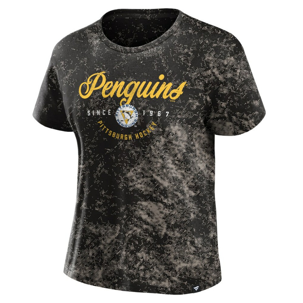 Pittsburgh Penguins Fanatics Women's Breakaway T-Shirt - Black - NHL