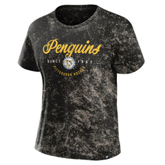 Pittsburgh Penguins Fanatics Women's Breakaway T-Shirt - Black - NHL