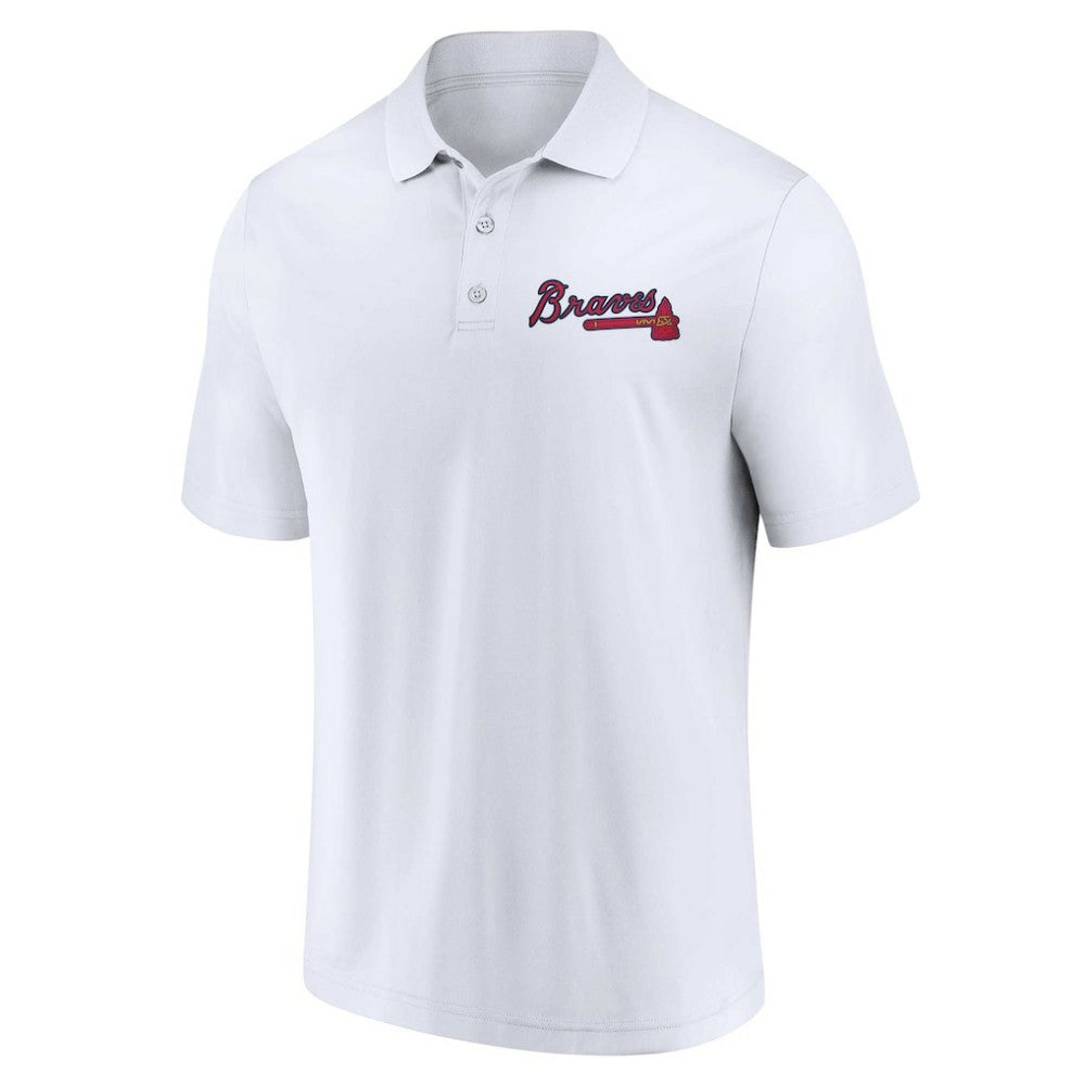 Atlanta Braves Fanatics Two-Pack Logo Lockup Polo Set - MLB