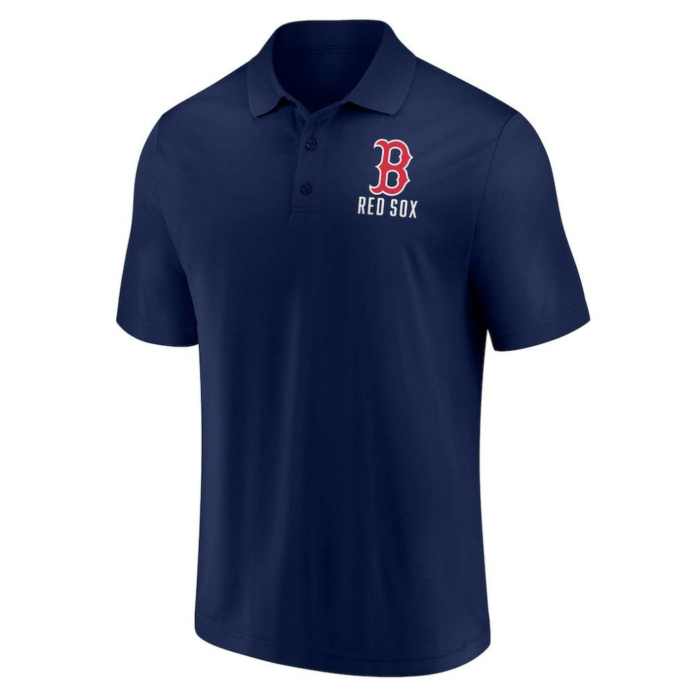 Boston Red Sox Fanatics Two-Pack Logo Lockup Polo Set - MLB