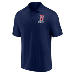 Boston Red Sox Fanatics Two-Pack Logo Lockup Polo Set - MLB