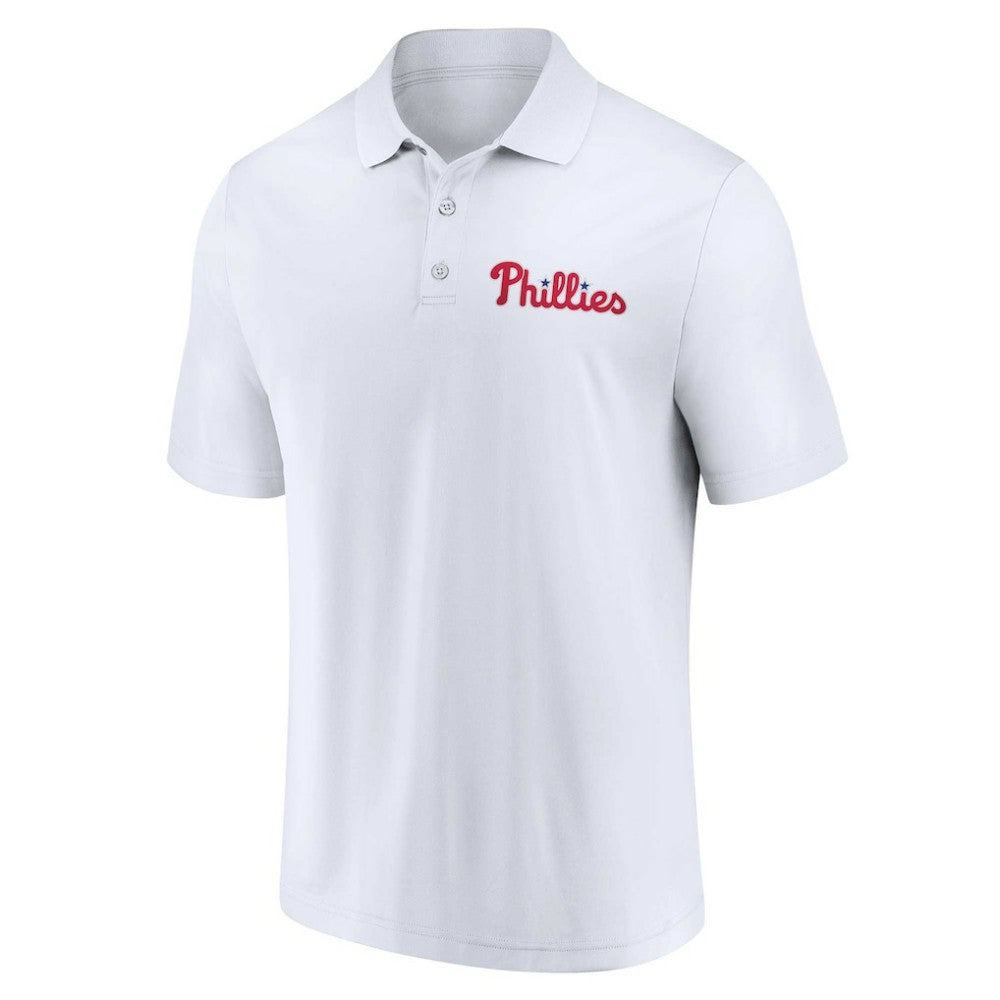 Philadelphia Phillies Fanatics Two-Pack Logo Lockup Polo Set - MLB