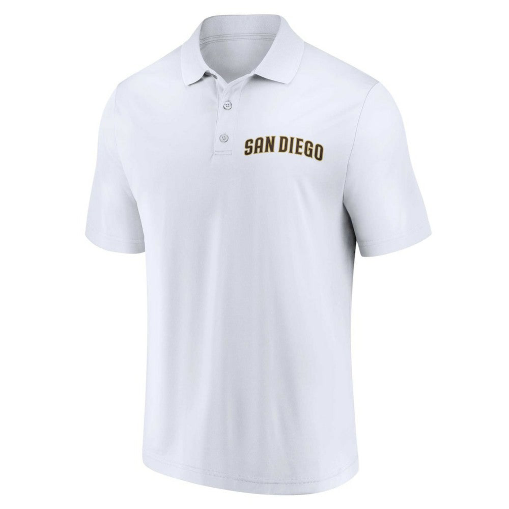 San Diego Padres Fanatics Two-Pack Logo Lockup Polo Set - MLB