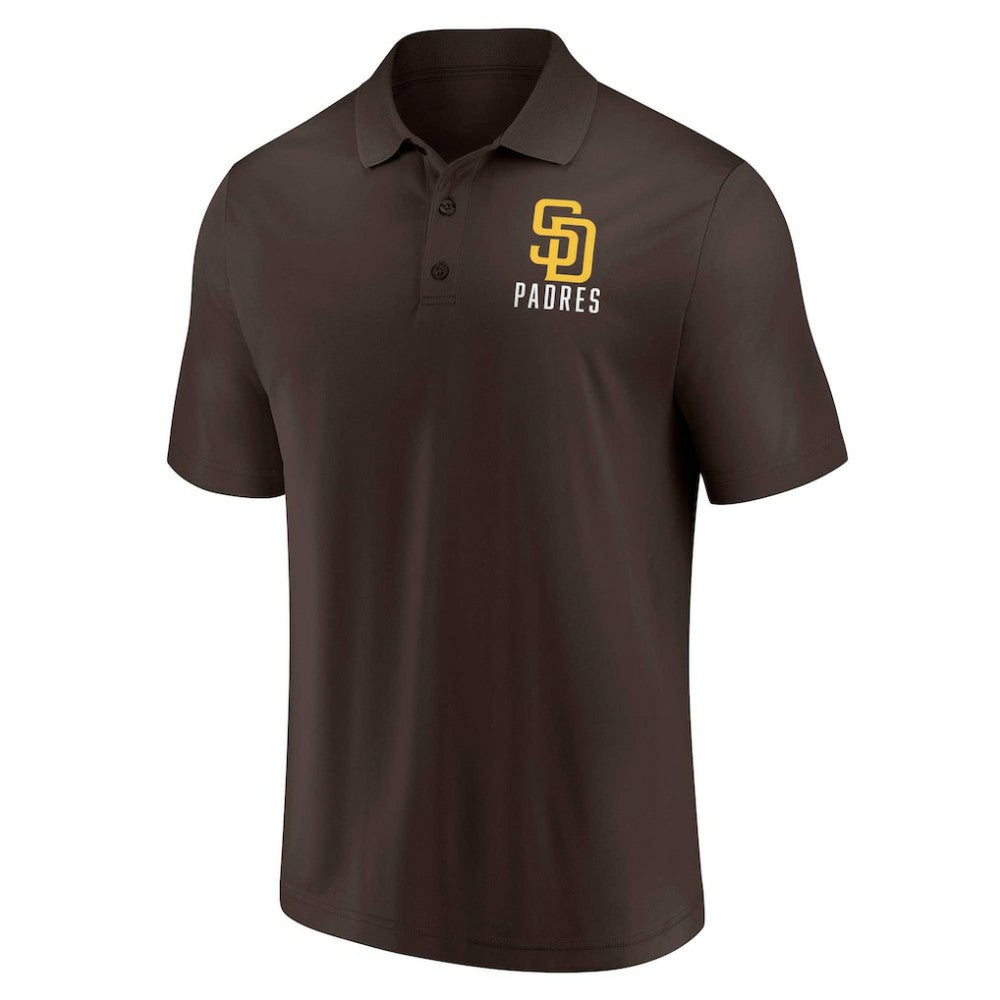 San Diego Padres Fanatics Two-Pack Logo Lockup Polo Set - MLB