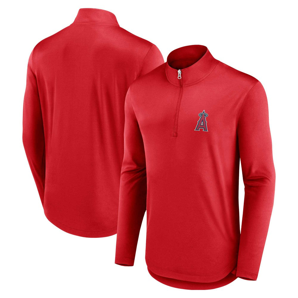 Los Angeles Angels Fanatics Quarterback Quarter-Zip Top - MLB
