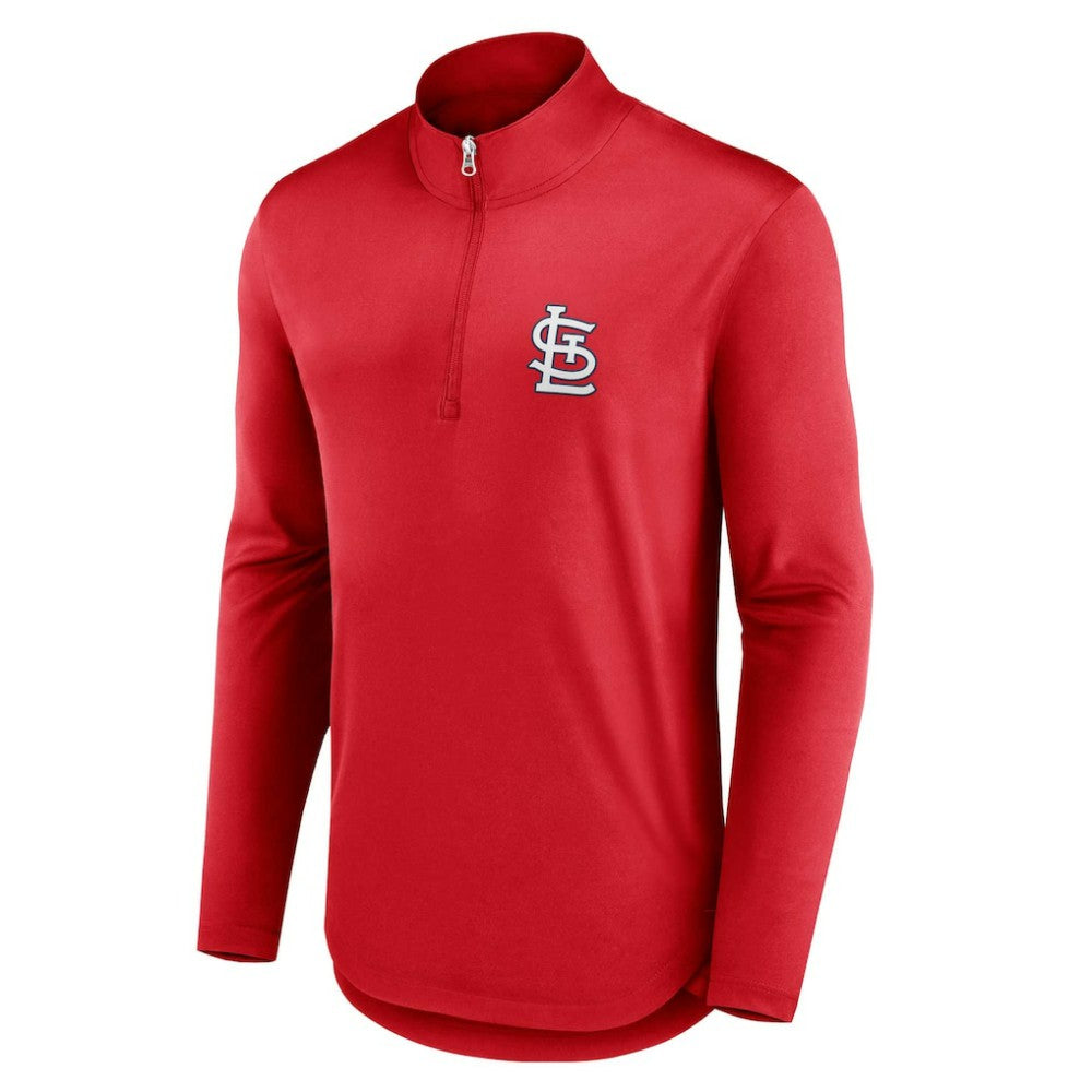 St. Louis Cardinals Fanatics Quarterback Quarter-Zip Top - MLB
