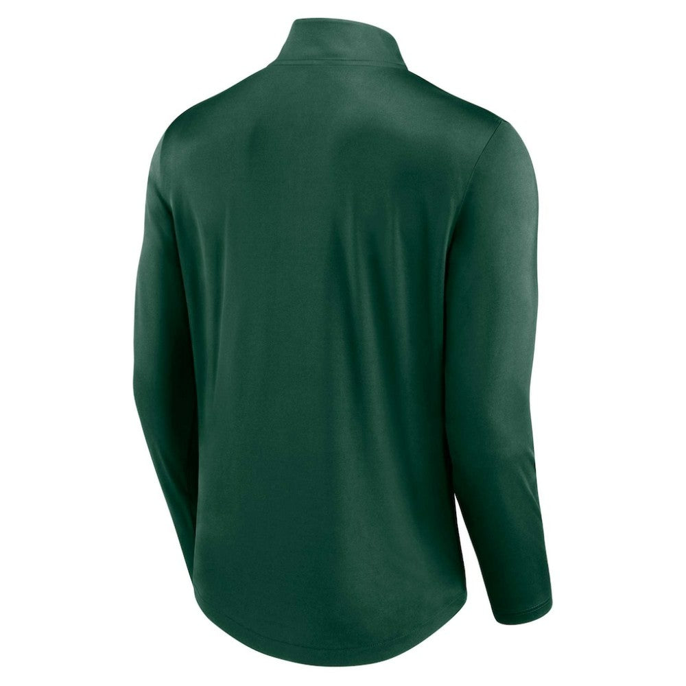 Athletics Fanatics Quarterback Quarter-Zip Top - MLB