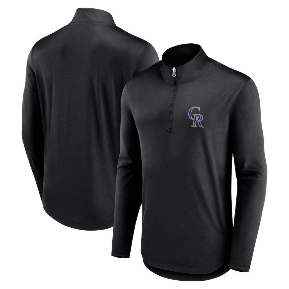Colorado Rockies Fanatics Quarterback Quarter-Zip Top - MLB