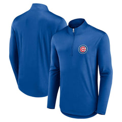Chicago Cubs Fanatics Quarterback Quarter-Zip Top - MLB