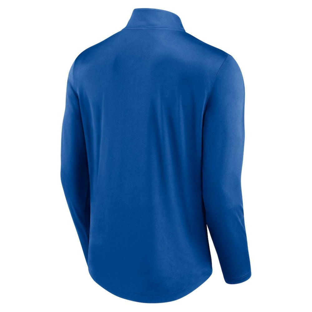 Chicago Cubs Fanatics Quarterback Quarter-Zip Top - MLB
