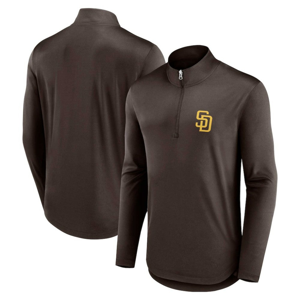 San Diego Padres Fanatics Quarterback Quarter-Zip Top - MLB