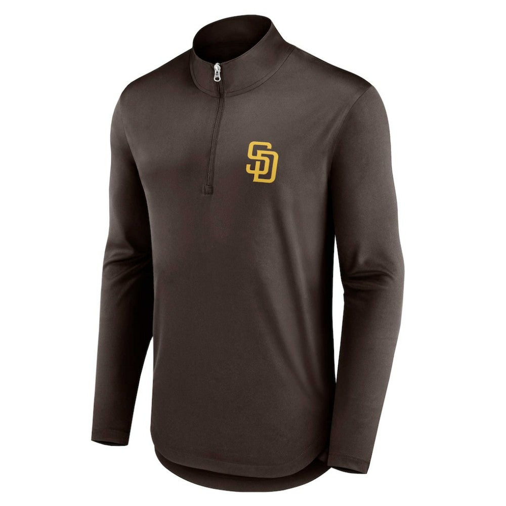 San Diego Padres Fanatics Quarterback Quarter-Zip Top - MLB