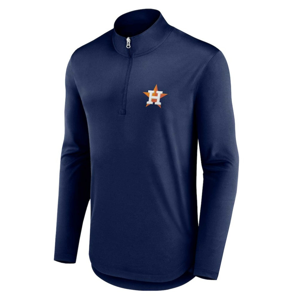 Houston Astros Fanatics Quarterback Quarter-Zip Top - MLB