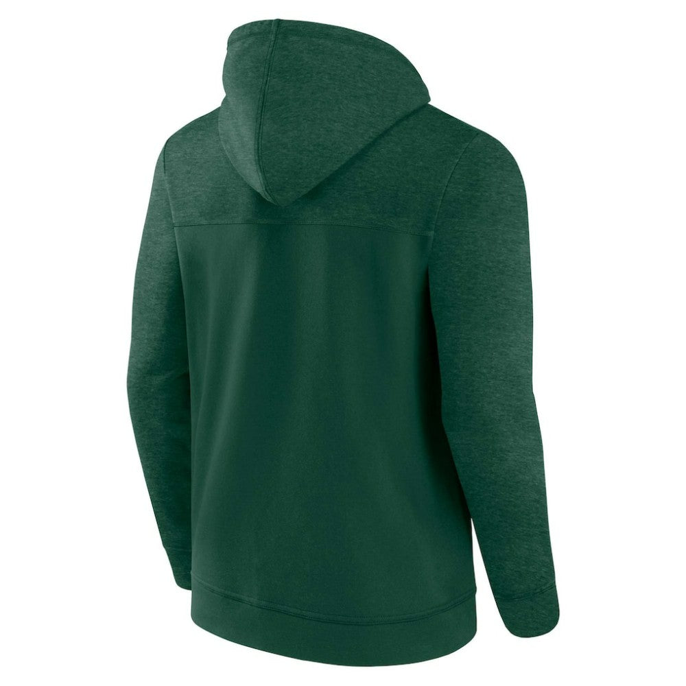 Athletics Fanatics Offensive Line Up Lightweight Full-Zip Hoodie - MLB