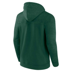 Athletics Fanatics Offensive Line Up Lightweight Full-Zip Hoodie - MLB