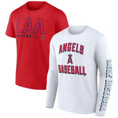 Los Angeles Angels Fanatics Two-Pack Combo T-Shirt Set - MLB