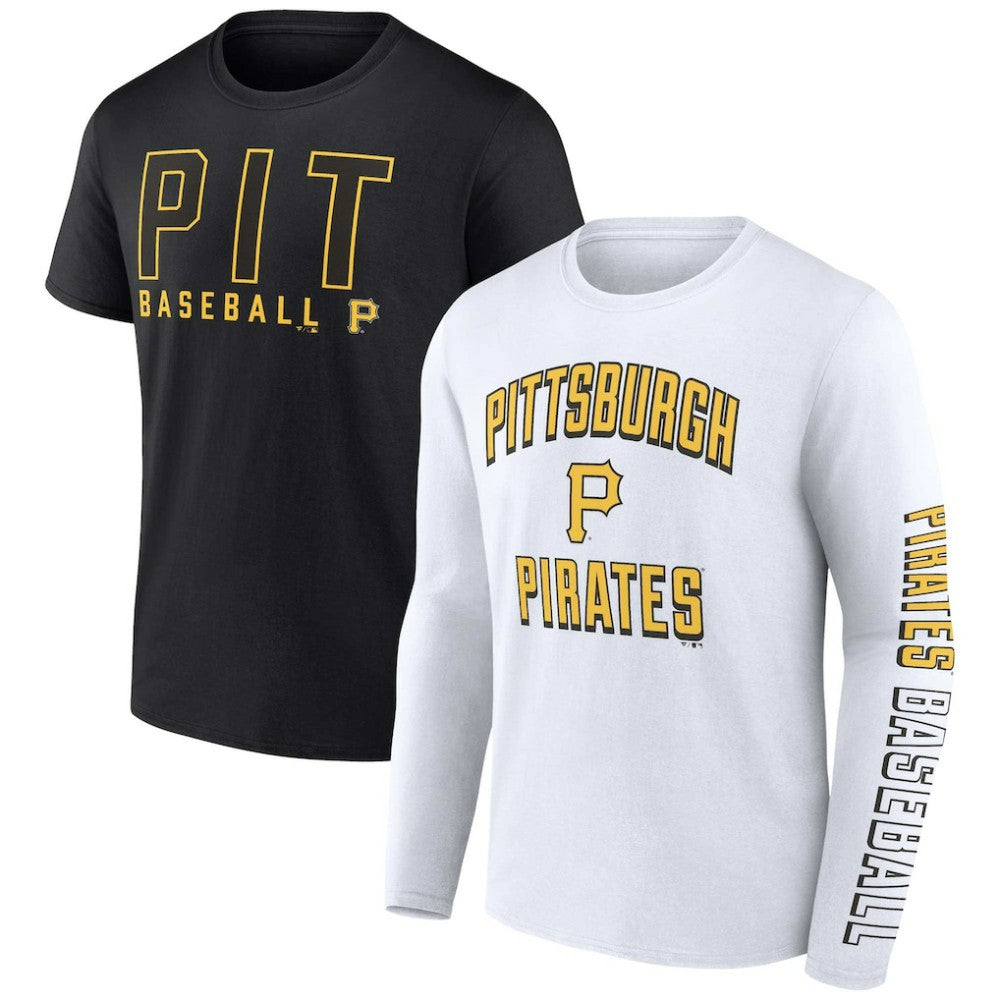 Pittsburgh Pirates Fanatics Two-Pack Combo T-Shirt Set - MLB