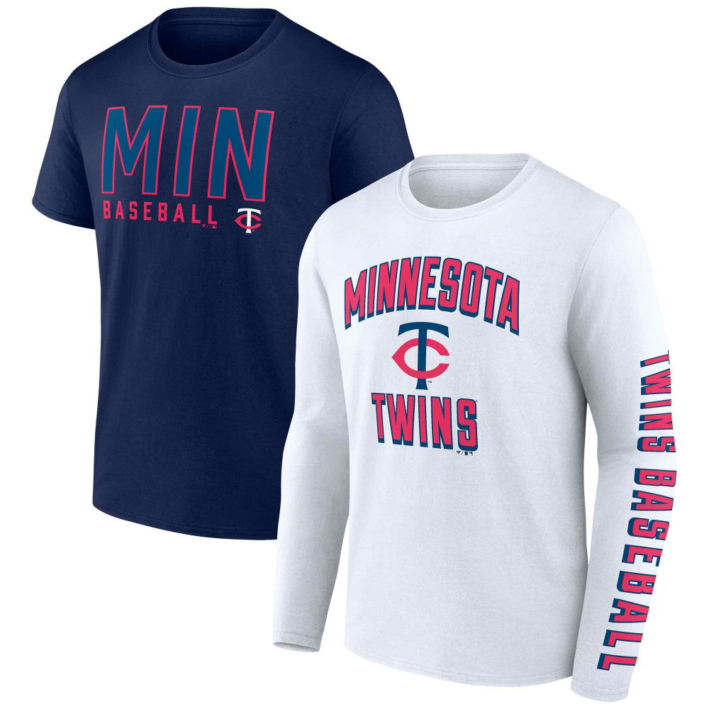 Minnesota Twins Fanatics Two-Pack Combo T-Shirt Set - MLB