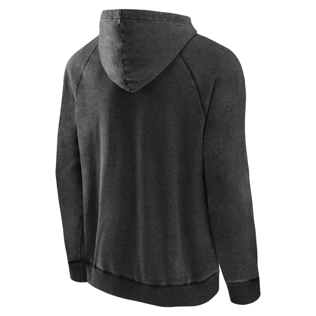 Miami Heat Foul Trouble Snow Wash Raglan Pullover Hoodie Heather Charcoal - NBA
